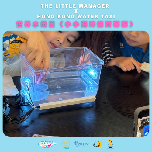 The Little Manager X Hong Kong Water Taxi | 小小水手 | 小小調酒師 | 小小海洋保育專家 | 課程體驗